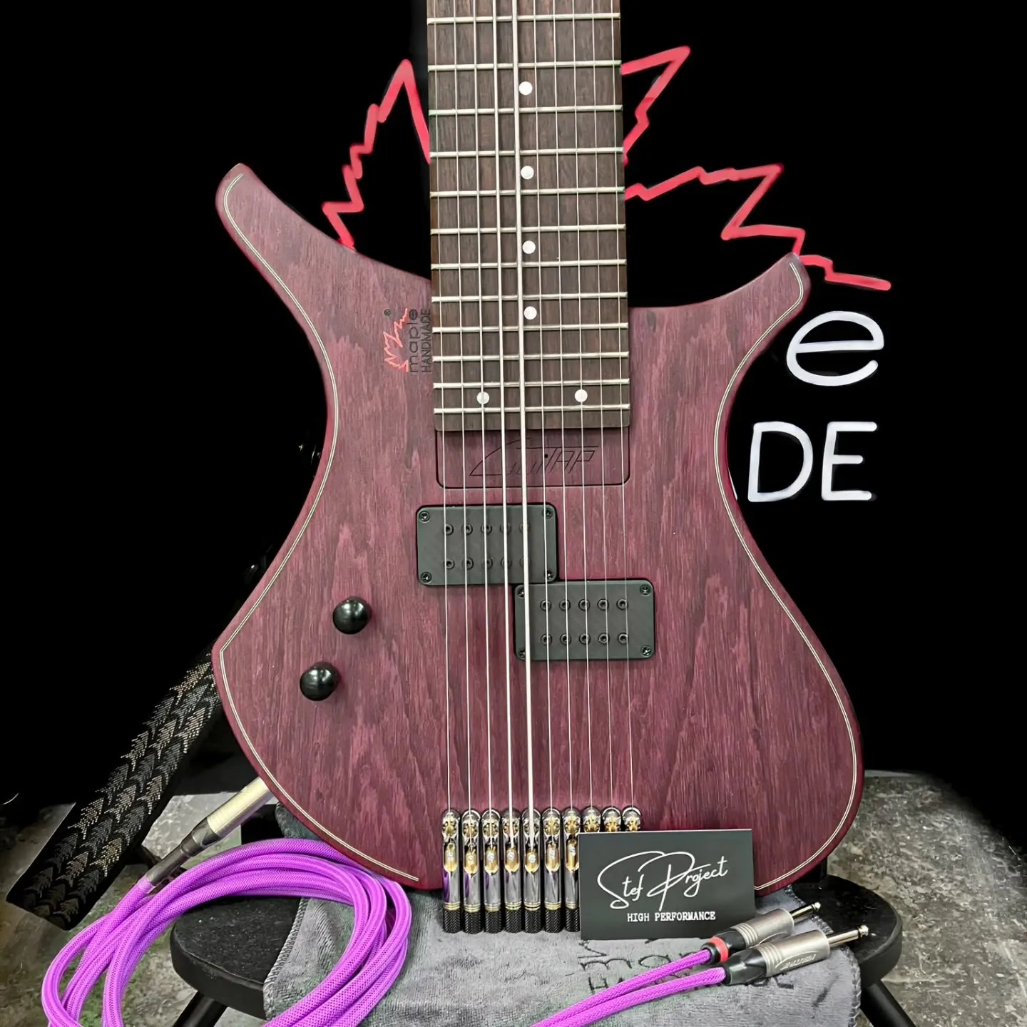 The Guitap, a ten-string guitar
